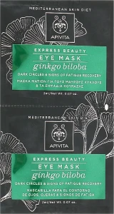 Apivita Маска против отеков и темных кругов с гинкго билоба Dark Circles and Eye-Puffiness Mask