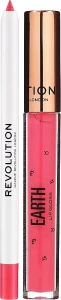 Makeup Revolution Fantasy Lip Kit (ip/gloss/3ml + lip/liner/1g) Набор для губ
