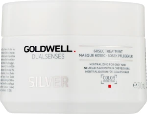 Goldwell Маска для світлого та сивого волосся Dualsenses Silver 60sec Treatment