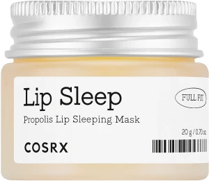 CosRX Нічна маска для губ з прополісом Lip Sleep Propolis Lip Sleeping Mask