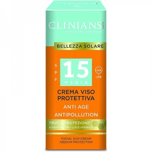 Clinians Антивозрастной солнцезащитный крем для лица SPF15 Sunscreen Anti Age Face Cream