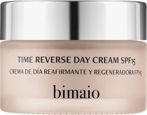 Bimaio Восстанавливающий дневной крем SPF15 для лица Time Reverse Cream SPF15
