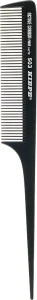 Kiepe Гребінець карбоновий з хвостиком, 207 мм Active Carbon Fibre 503 Hair Comb