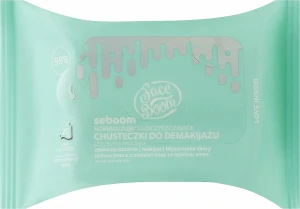 Bielenda Салфетки для очищения жирной, комбинированной и проблемной кожи Face Boom Seboom Normalizing-Cleansing Wipes
