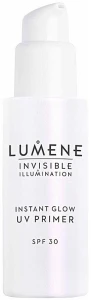 Lumene Invisible Illumination Instant Glow UV Primer SPF 30 (помпа) Доглядальний праймер для обличчя, для надання сяйва