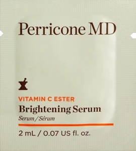 Perricone MD Освітлювальна сироватка для обличчя Vitamin C Ester Brightening Serum (пробник)
