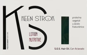 Keen Strok Ультраконцентрированный лосьон для восстановления с гиалуроновой кислотой и протеинами Lotion Nutritive S.O.S. Hair Oil