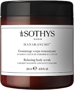 Sothys Скраб для тела "Цветение вишни и Лотоса" Relaxing Body Scrub (банка)
