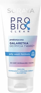 Soraya Желе для очищения лица с пробиотиками для нормальной и сухой кожи Probio Clean