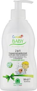 Natura House Нежное очищающее средство для тела и волос Cucciolo Natural Baby Delicate Cleanser Body & Hair