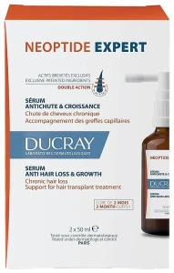 Ducray Сыворотка двойного действия от выпадения и для роста волос Neoptide Expert Serum Anti-Hair Loss & Growth