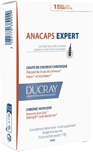 Ducray Пищевая добавка при хроническом выпадении волос Anacaps Expert Chronic Hair Loss