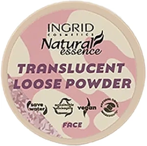 Ingrid Cosmetics Natural Essence Translucent Loose Powder Прозора розсипчаста пудра для обличчя