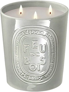 Diptyque Ароматична свічка, 3 ґноти Feu de Bois Candle