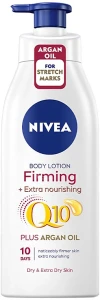 Nivea Лосьйон для тіла Q10 Firming + Extra Nourishing Plus Argan Oil Body Lotion