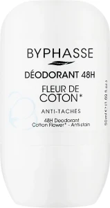 Byphasse Роликовый дезодорант с хлопком 48H Cotton Flower Deodorant