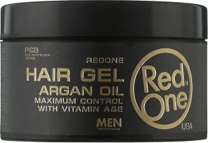 RedOne Гель для волос ультрасильной фиксации с аргановым маслом Red One Hair Gel Argan Oil