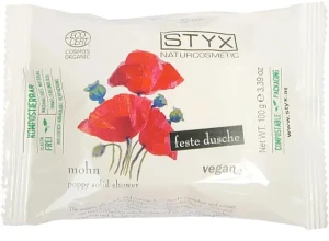 Styx Naturcosmetic Твердое мыло для душа с семенами мака Poppy Seed Solid Shower