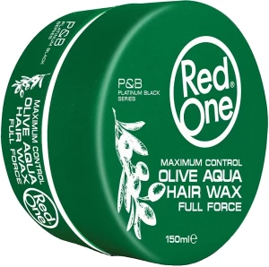 RedOne Аквавіск для волосся ультрасильної фіксації Olive Aqua Hair Wax