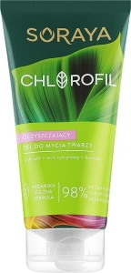 Soraya Очищувальний гель для вмивання для молодості шкіри обличчя Chlorofil Cleansing Gel