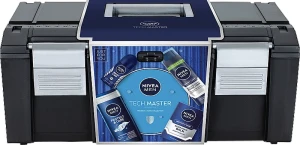 Nivea Набір MEN Tech Master (af/sh/balm/100ml + foam/200ml + sh/gel/250ml + deo/50ml + toolbox)