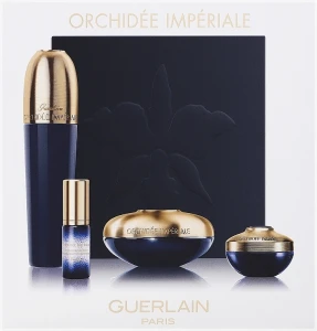 Guerlain Набор Orchidee Imperiale Exceptional Anti-Aging Discovery Ritual (f/cr/15ml + f/lot/30ml + serum/5ml + eye/cr/7ml)