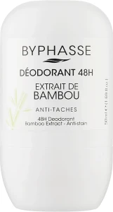 Byphasse Дезодорант роликовый "Экстракт бамбука" 48h Deodorant Bamboo Extract