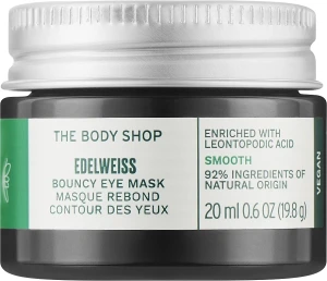 The Body Shop Маска для шкіри навколо очей Edelweiss Bouncy Eye Mask