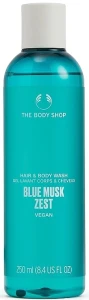 The Body Shop Blue Musk Zest Vegan Гель для тела и волос