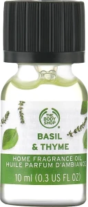 The Body Shop Ароматична олія "Базилік і чебрець" Basil & Thyme Home Fragrance Oil