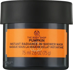 The Body Shop Маска для миттєвого сяяння обличчя "Гарбуз" Pumpkin Instant Radiance In-Shower Mask