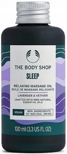 The Body Shop Расслабляющее массажное масло для сна "Лаванда и ветивер" Sleep Relaxing Massage Oil