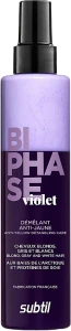 Laboratoire Ducastel Subtil Фиолетовый спрей-кондиционер для светлых волос Biphase Violet