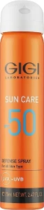 Gigi Спрей солнцезащитный c SPF 50 Sun Care Defense Spray SPF 50