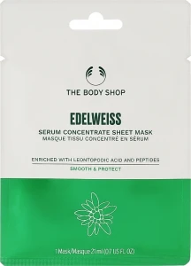 The Body Shop Маска для лица Sheet Mask Edelweiss