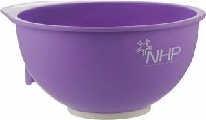 Maxima Мисочка для размешивания краски или косметических продуктов, сиреневая NHP Bowl