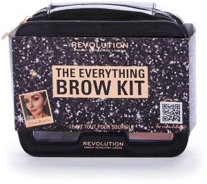 Makeup Revolution Набор, 8 продуктов "The Everything" Brow Kit Gift Set