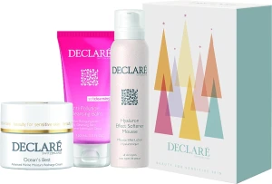 Declare Святковий зволожувальний набір Hydro Balance (cr/50ml + mousse/150ml + f/balm/150ml)