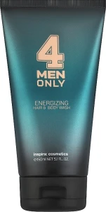 Inspira:cosmetics Енергетичний шампунь-гель для душу 4 Men Only Energizing Shampoo-Shower Gel