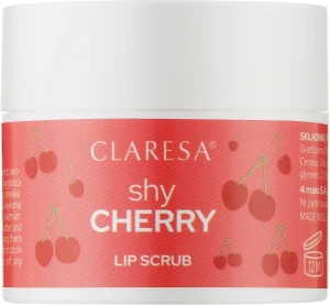 Claresa Скраб для губ "Застенчивая вишня" Lip Scrub Shy Cherry