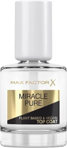 Max Factor Верхнее покрытие для лака Miracle Pure Top Coat
