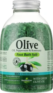 Madis Сіль для ванночок для ніг HerbOlive Foot Bath Salt