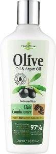 Madis Кондиціонер для волосся на олії оливи з арганою HerbOlive Conditioner For Coloured Hair With Argan Oil