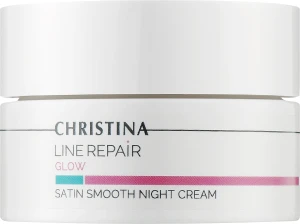 Christina Ночной крем для лица "Гладкость сатина" Line Repair Glow Satin Smooth Night Cream