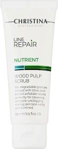 Christina Скраб для лица с деревянной целлюлозой Line Repair Nutrient Wood Pulp Scrub