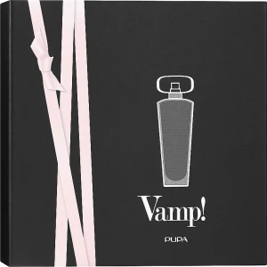 Pupa Vamp Black Набір (edp/50ml + lipstick/3,5g + nail/polish/9ml)