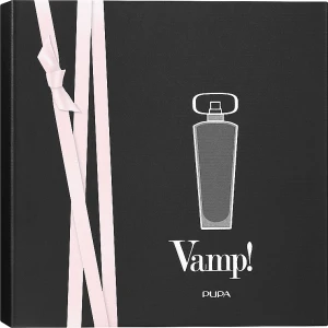 Pupa Vamp Black Набор (edp/50ml + lipstick/3,5g + nail/polish/9ml)