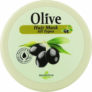 Madis Маска для волосся з олією оливи HerbOlive Olive Oil Hair Mask All Hair Types
