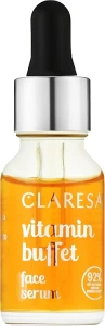 Claresa Витаминная сыворотка для лица Vitamin Buffet Serum For Faces