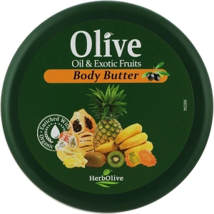 Madis Олія для тіла з екстрактом екзотичних фруктів HerbOlive Olive Oil & Exotic Fruits Body Butter